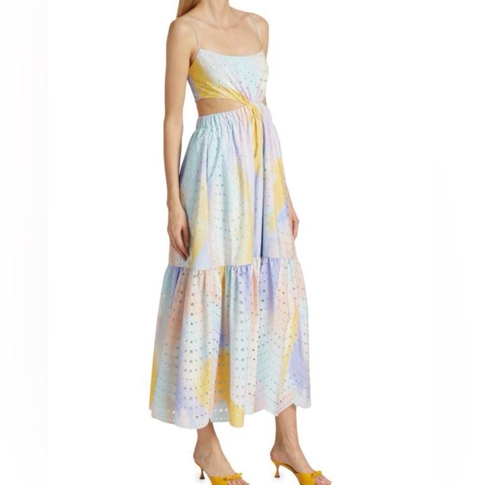 Colorful Designer Summer Dress- Bridal Shower Guest- Baby Shower Guest